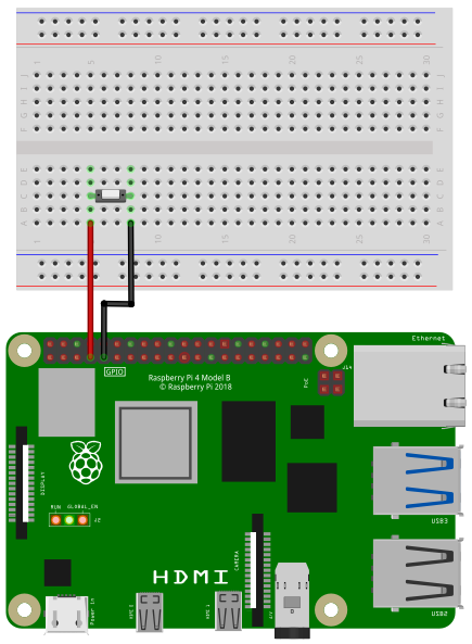 Wiring push button